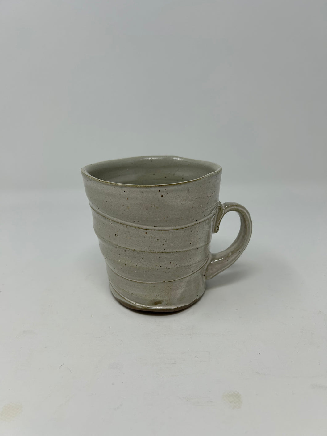 Stoneware Mug w/ Satin Pearl Glaze