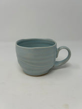 Load image into Gallery viewer, Porcelain Mug w/ Robin&#39;s Egg Satin Glaze
