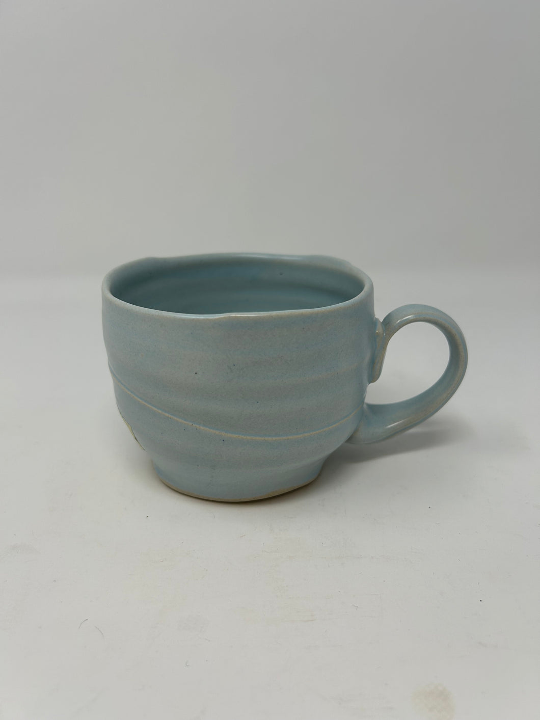 Porcelain Mug w/ Robin's Egg Satin Glaze