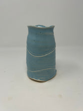 Load image into Gallery viewer, Porcelain Vase w/ Demin Satin Glaze
