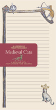Load image into Gallery viewer, Medieval Cats Notepad
