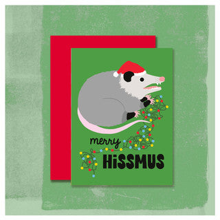 Merry Hissmas Card