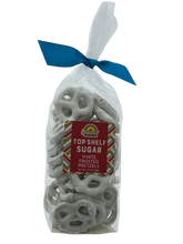 Load image into Gallery viewer, Pocketsnak Gift Bag-White Frosted Pretzels, 6 oz. bag
