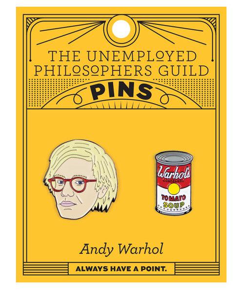 Warhol & Soup Can Pins