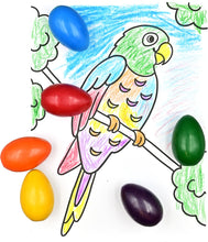 Load image into Gallery viewer, Studio Series Junior Beeswax Egg-Shaped Crayons
