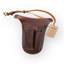 Load image into Gallery viewer, Harvest Essentials Slim Genuine Leather Gardener&#39;s Tool Belt
