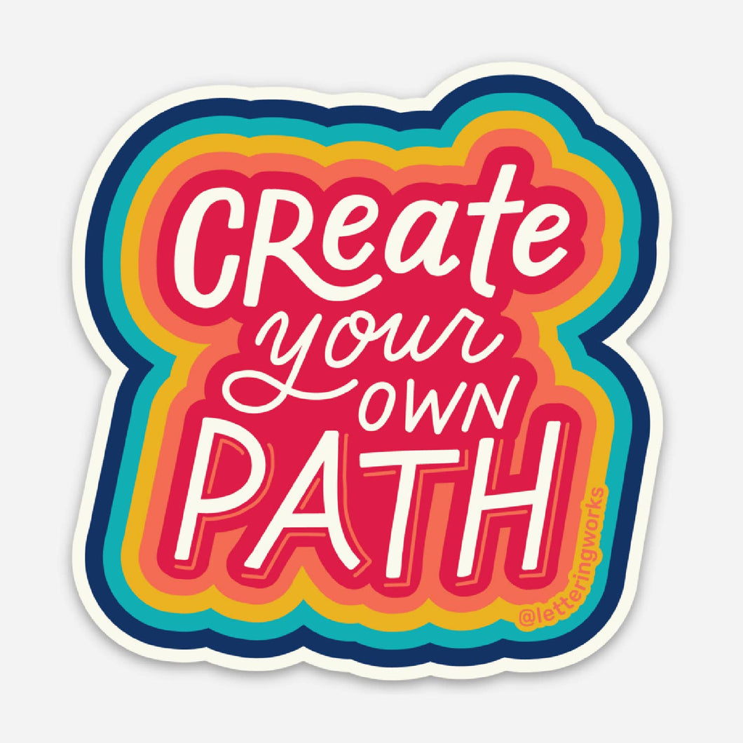 Create Your Own Path Sticker