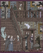Load image into Gallery viewer, Edward Gorey: Baby Toss 1000-Piece Jigsaw Puzzle
