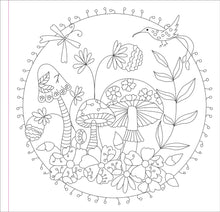 Load image into Gallery viewer, Mushrooms Adult Coloring Book
