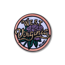 Load image into Gallery viewer, West Virginia Rhododendron - Iron-on Patch
