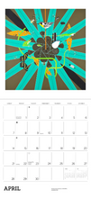 Load image into Gallery viewer, Charley Harper 2024 Wall Calendar
