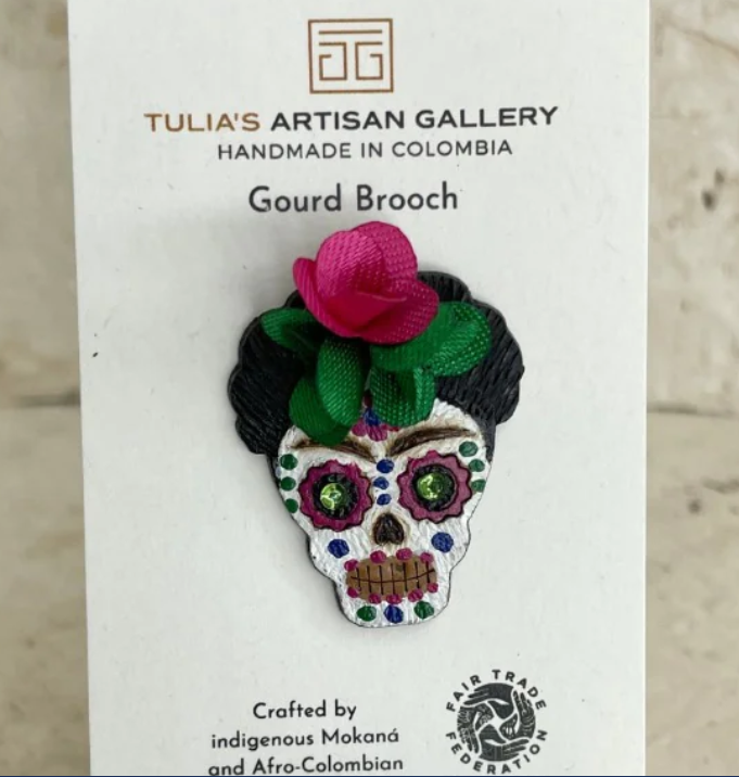 Day of the Dead Brooch