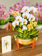 Load image into Gallery viewer, Serenity Orchid Paper Bouquet
