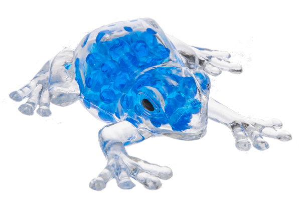 Beaded Squish and Squeeze Frogs