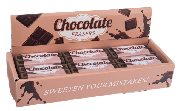 Chocolate Scented Erasers