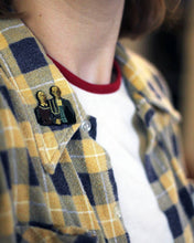 Load image into Gallery viewer, American Gothic Enamel Pin
