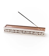 Load image into Gallery viewer, Aashiyana Incense Holder Box-Antique Finish Hand Carved Wood
