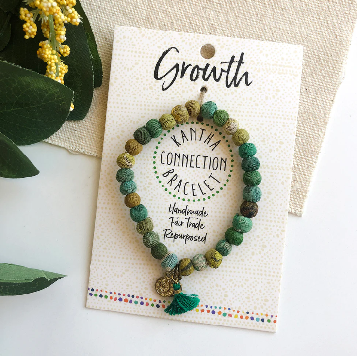 Growth - Kantha Connection Bracelet