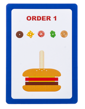 Load image into Gallery viewer, Wooden Burger Stacking Game
