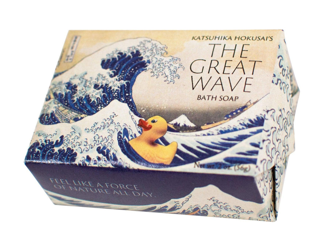 Hokusai's Great Wave Bath Soap