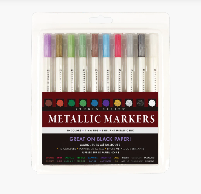 Studio Series Metallic Markers Set