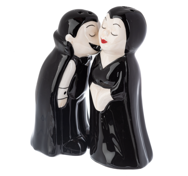 Mr. & Mrs. Dracula Salt & Pepper Shaker Set