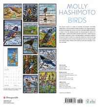 Load image into Gallery viewer, Molly Hashimoto: Birds 2024 Wall Calendar
