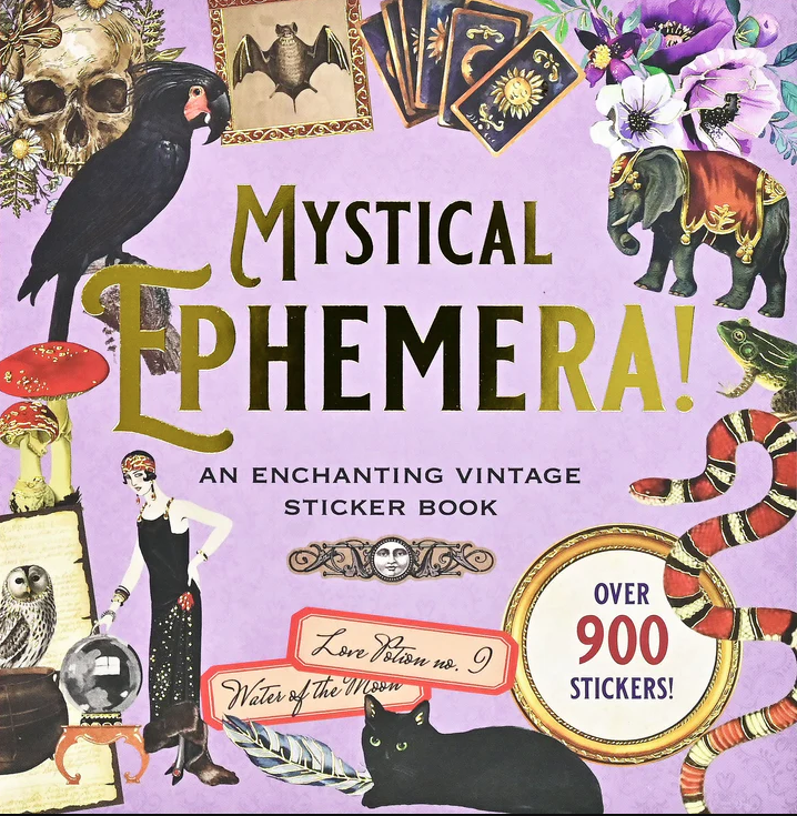 Mystical Ephemera: An Enchanting Vintage Sticker Book