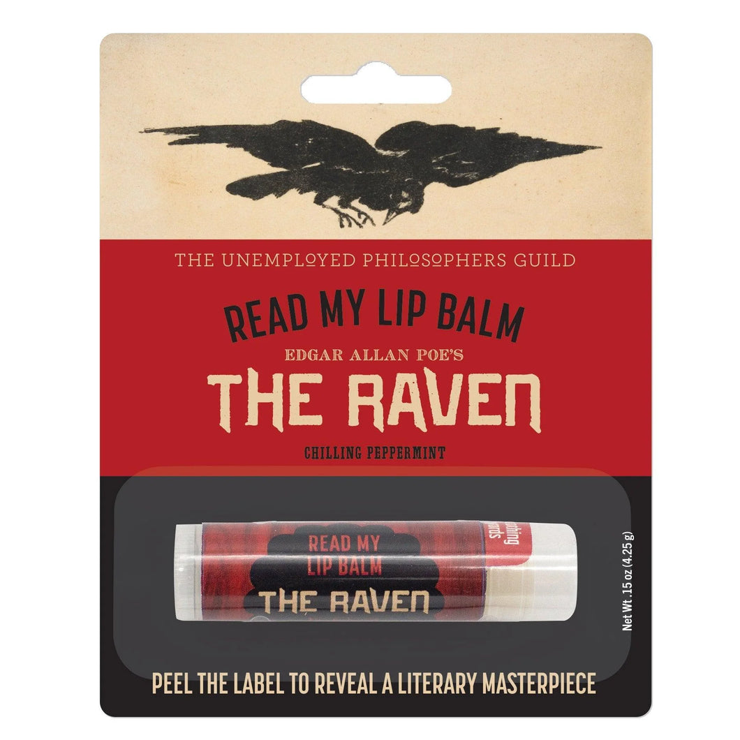 Poe's Raven Read My Lip Balm