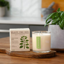 Load image into Gallery viewer, Fresh Picked Basil Plant the Box Candle
