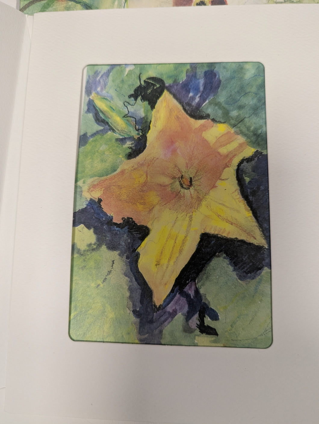 Squash Blossom Card