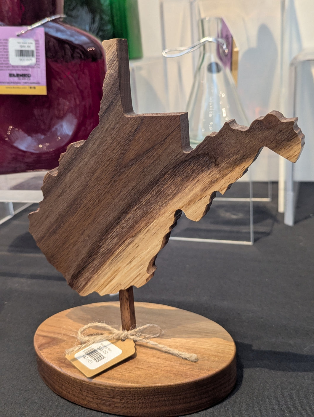 Standing West Virginia Woodcut