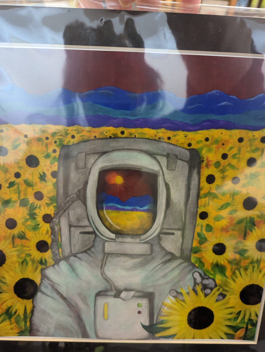 Familiar but Strange Astronaut