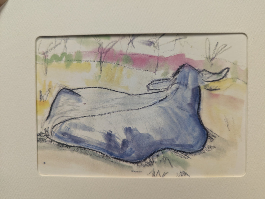 Blue Cow Card