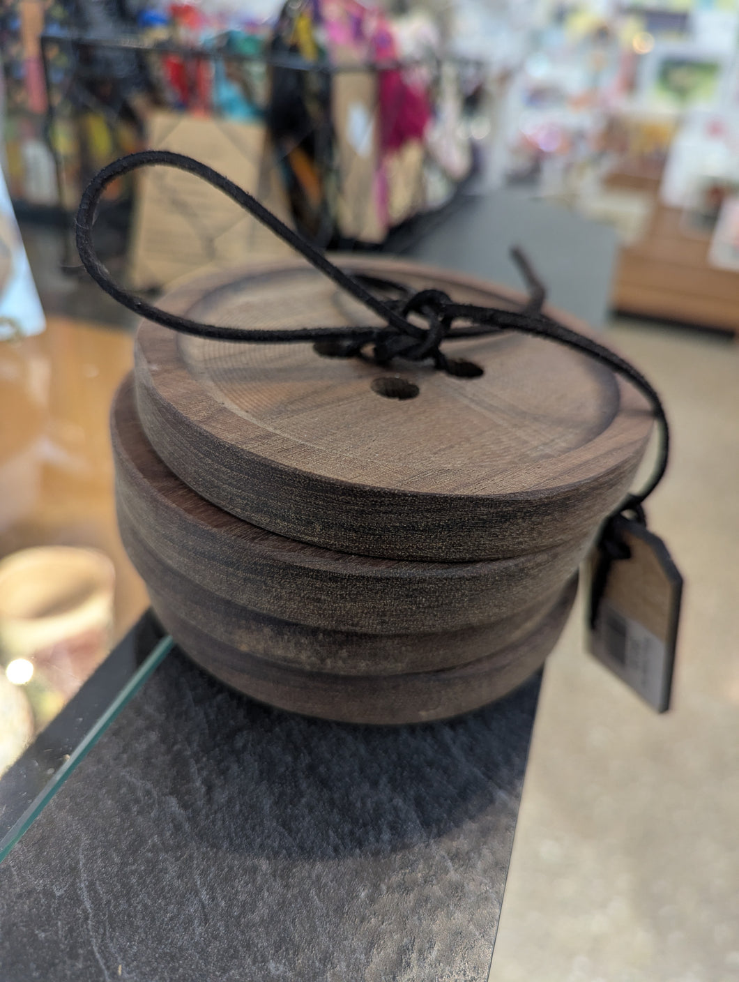 Button Coaster Set