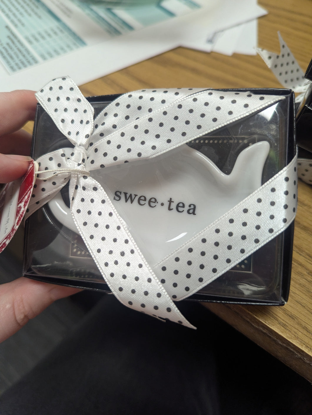 Swee.Tea Ceramic Tea-Bag Caddy