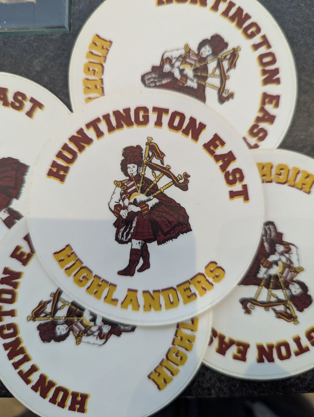 Huntington East Highlanders Sticker