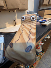Load image into Gallery viewer, Wooden Alligator Statue

