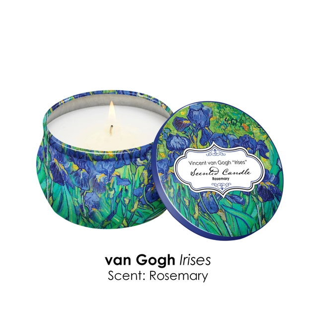 Rosemary Art Candle