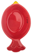 Load image into Gallery viewer, Ganz Cardinal Nested Measuring Cups 4 Piece Stoneware Set
