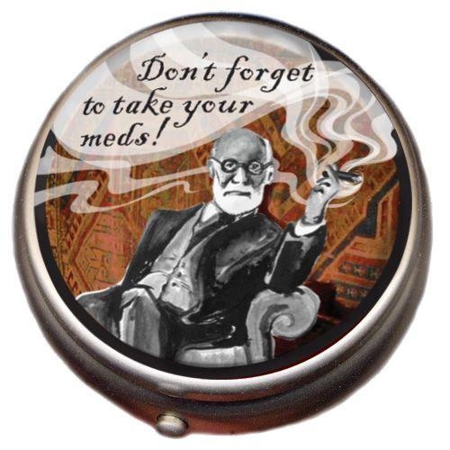 Sigmund Freud Pill Box