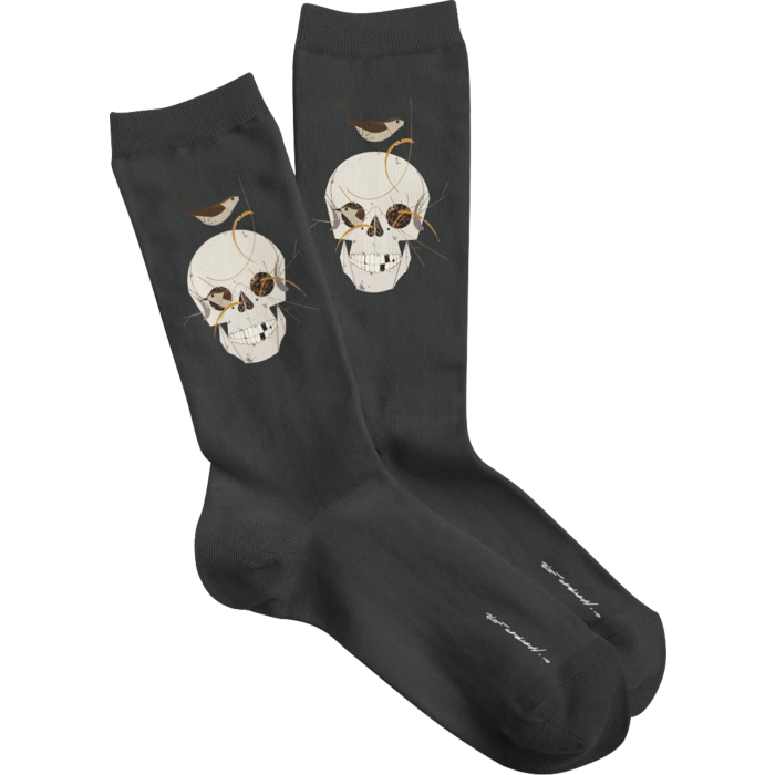 Wrented Dark Grey Women's Socks