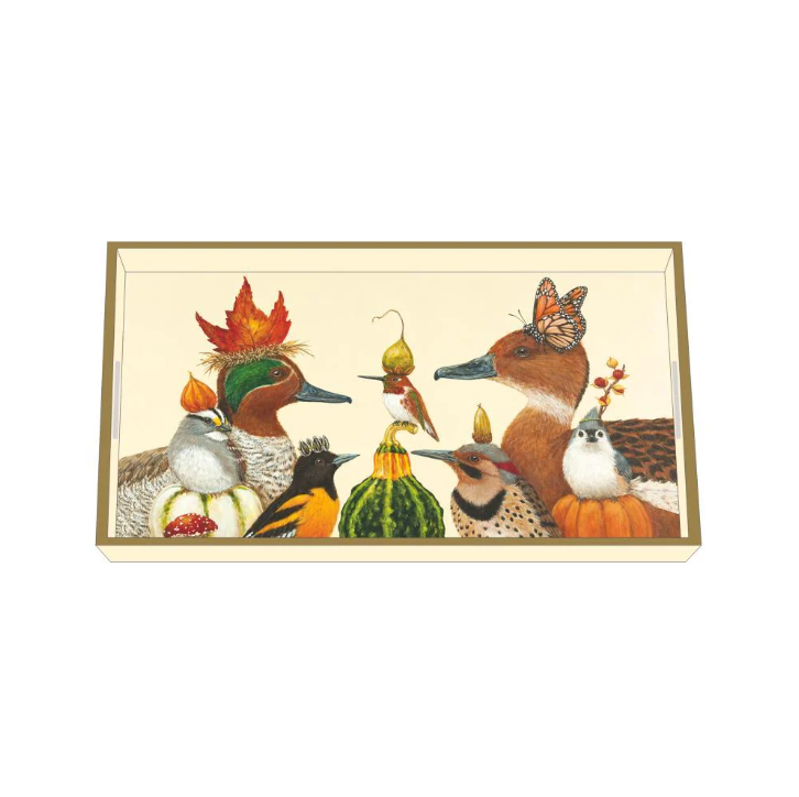 We Gather Together Wooden Vanity Tray