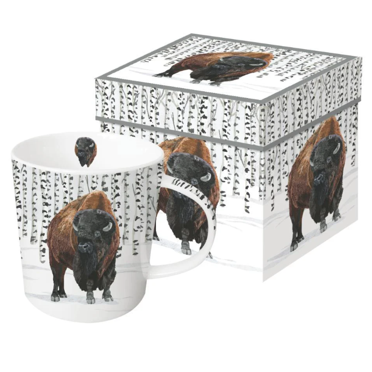 Wilderness Buffalo Mug w Gift Box