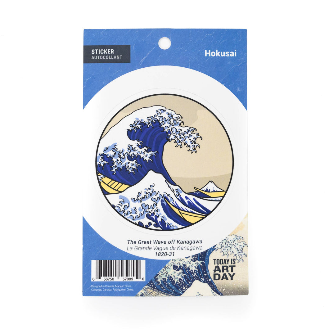 Sticker - Great Wave off Kanagawa - Hokusai