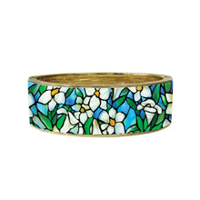 Load image into Gallery viewer, Cuff Bracelet - Tiffany &quot;Field of Lilies&quot;
