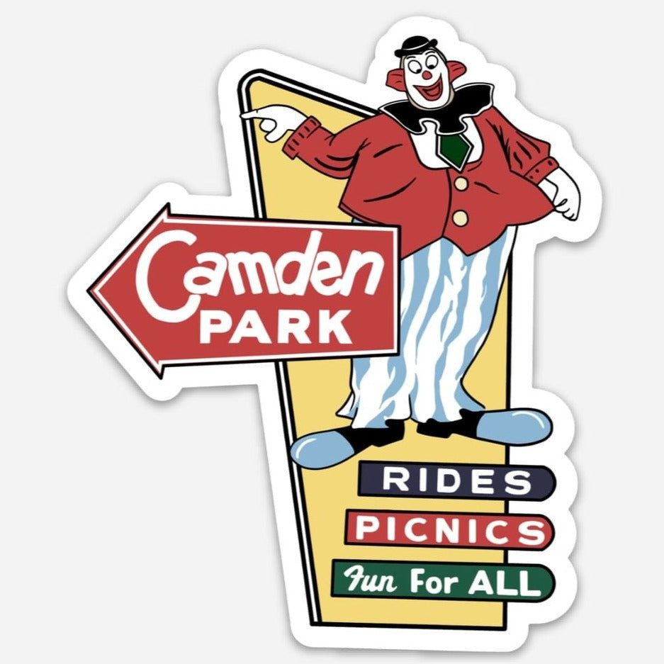 Camden Park Sticker