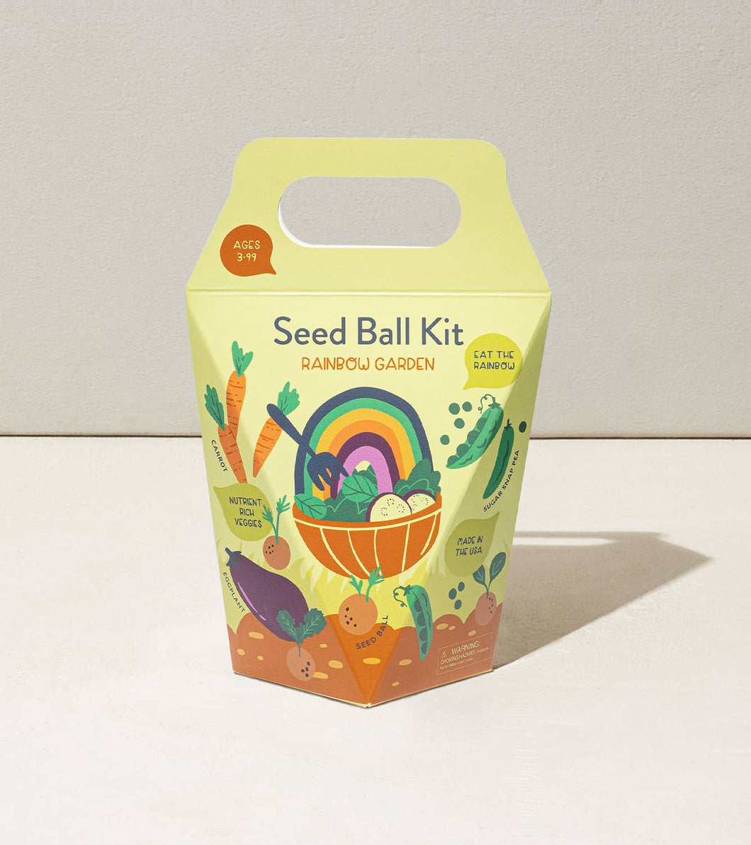 DIY Seed Ball Kit - Rainbow Garden
