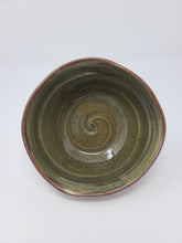 Load image into Gallery viewer, Salt Fired Bowl w/ Green Interior
