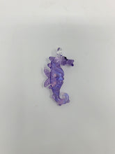 Load image into Gallery viewer, Purple Seahorse Glass Pendant
